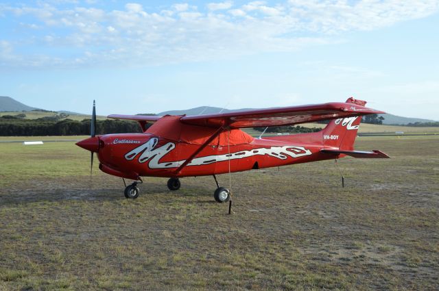 Cessna Skyhawk (VH-BOY) - Merimbula Air Services, Cutlass  at Flinders Island, Feb 2019