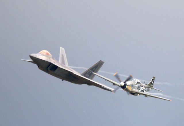 — — - Heritage flight Oshkosh 