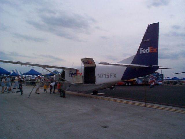 Cessna Caravan (N715FX) - Taken during the Norfolk Airshow 2002