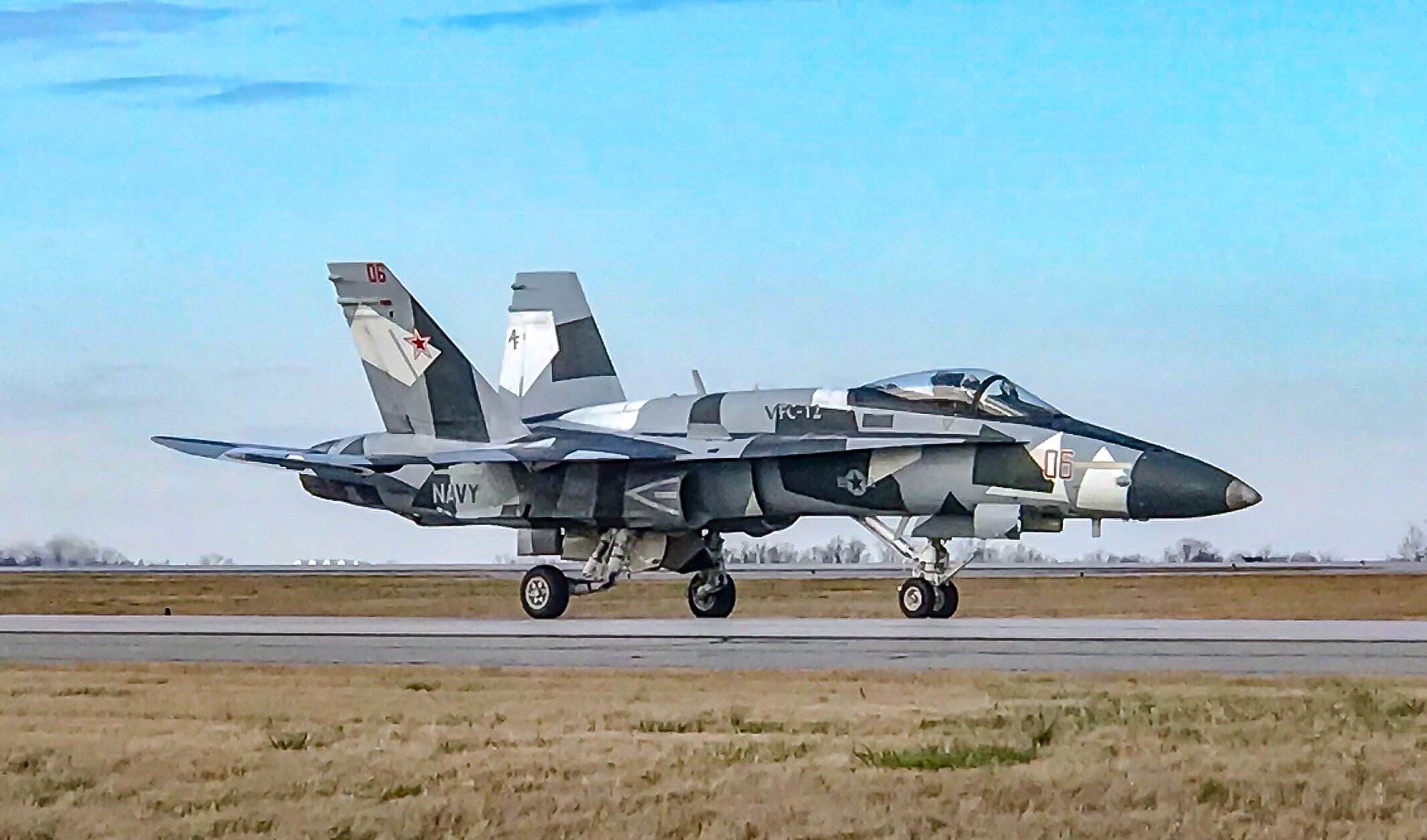 McDonnell Douglas FA-18 Hornet (16-4329) - Ambush Squadron F-18 at GSP.