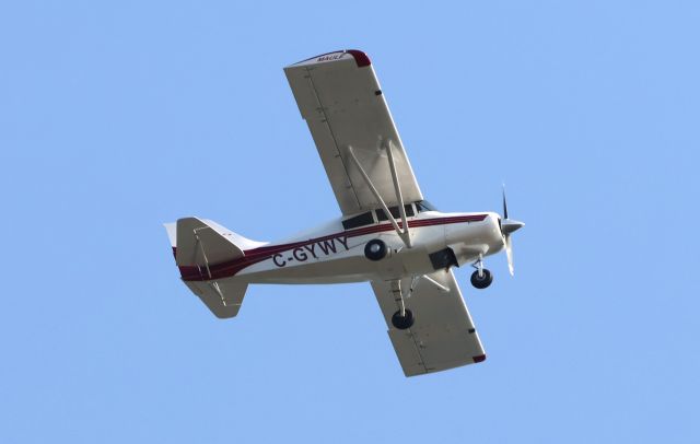 C-GYWY — - C-GYWY Maule MXT-7 Survolant le fleuve St-Laurent QC. à Lavaltrie le 22-09-2023 à 13:56