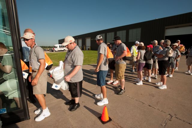 CSOA — - Cessna Special Olympics Airlift 2010 - http://flightaware.com/airlift/ - Airlift and Athletes arriving in Lincoln, Nebrasks on July 17, 2010.  Photos Courtesy Cessna Aircraft Company