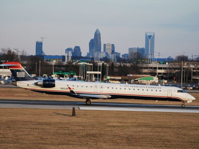 Canadair Regional Jet CRJ-700 (N934FJ) - 18C - 2/14/10