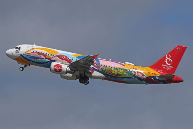 Airbus A320 (HS-BBA) - "Shades of The River" livery