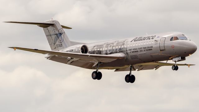 Fokker 70 (VH-QQW)