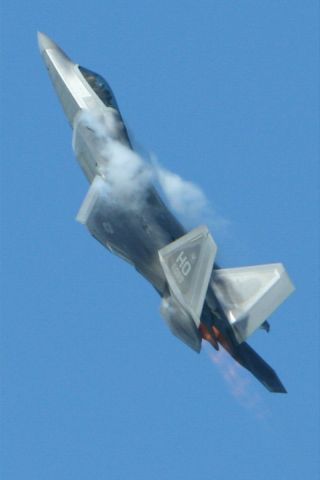 Lockheed F-22 Raptor — - San Francisco Fleet Week F-22 Raptor High-G.