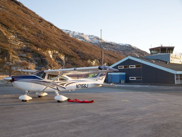 Piper Malibu Mirage (N7156J) - Fuel stop on a ferry flight from USA to UK.