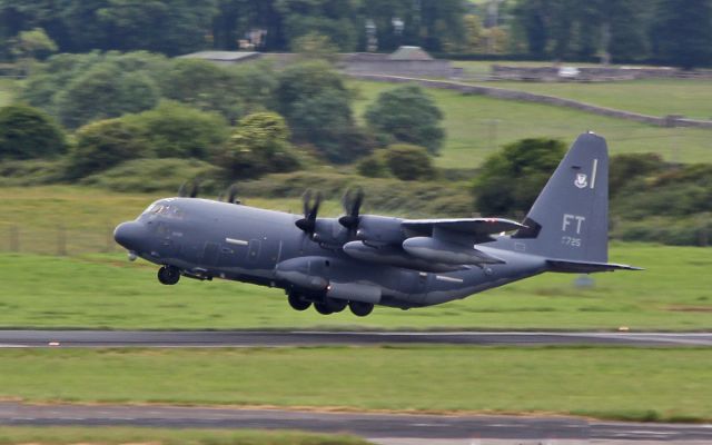 Lockheed C-130 Hercules (11-5725) - king72 usaf hc-130j combat king II 11-5725 dep shannon 5/6/17.