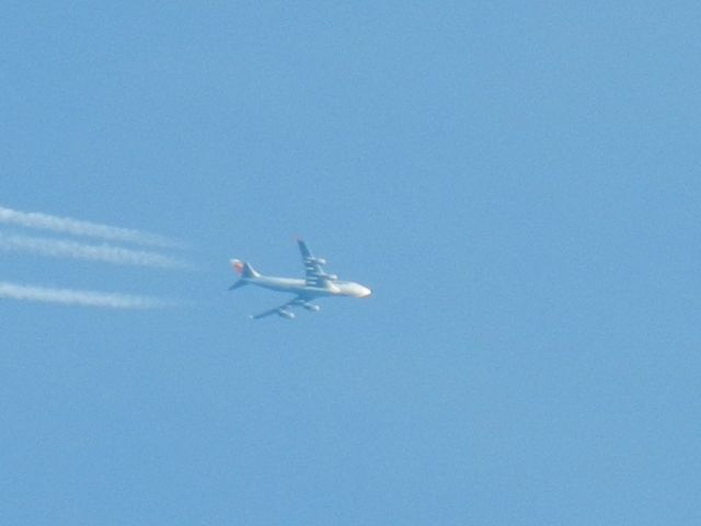 Boeing 747-400 (TF-AMB) - An Air Atlanta Icelandic Boeing 747-400 Flies By My House En-Route To Greensvile