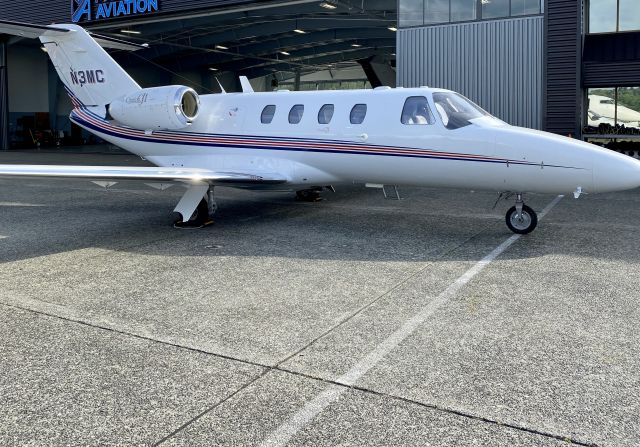 Cessna Citation CJ1 (N3MC) - N3MC on the ramp at Boeing Field. 