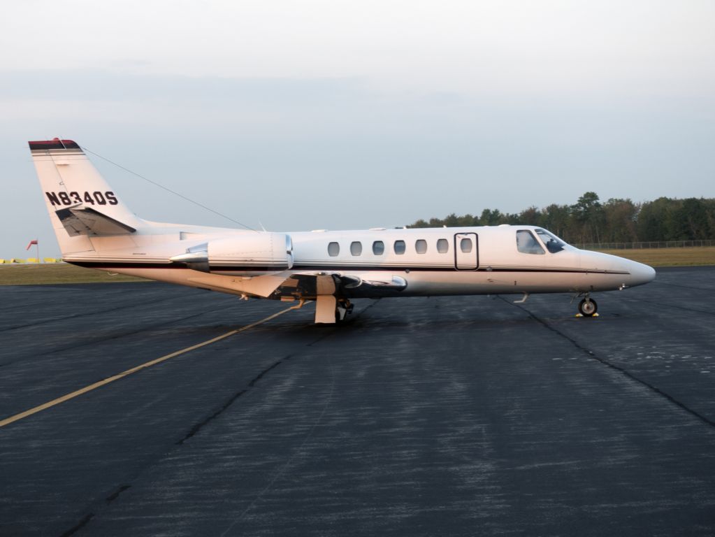 Cessna Citation V (N834QS) - 15 SEP 2017. One of the last Encores in the Netjets fleet.