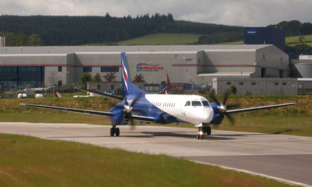 Saab 2000 (G-CFLV) - Eastern Airways Saab 2000 G-CFLV in Aberdeen Dyce Airport