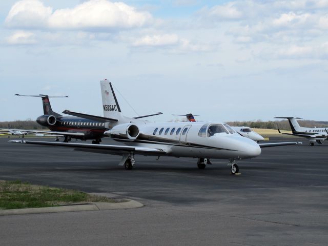 Cessna Citation II (N588AC) - No location as per request of the aircraft owner.