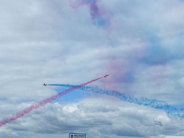 Boeing Goshawk — - RED ARROWS AT EGLF 19/07/2008