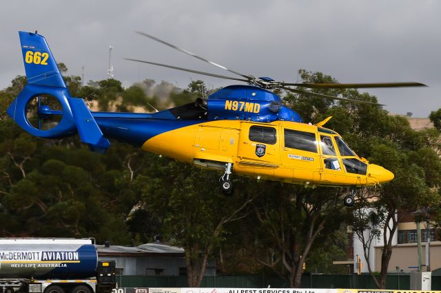 VOUGHT SA-366 Panther 800 (N97MD) - FBIR662 departing Brunswick Junction after a refuel 