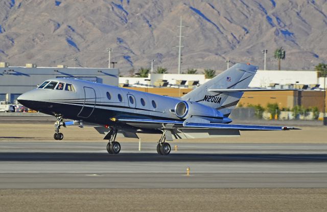 Dassault Falcon 20 (N20UA) - N20UA 1967  Dassault Falcon (Mystere) 20C-5 (cn 91) - McCarran International Airport (KLAS)br /Las Vegas, Nevadabr /TDelCorobr /September 22, 2013