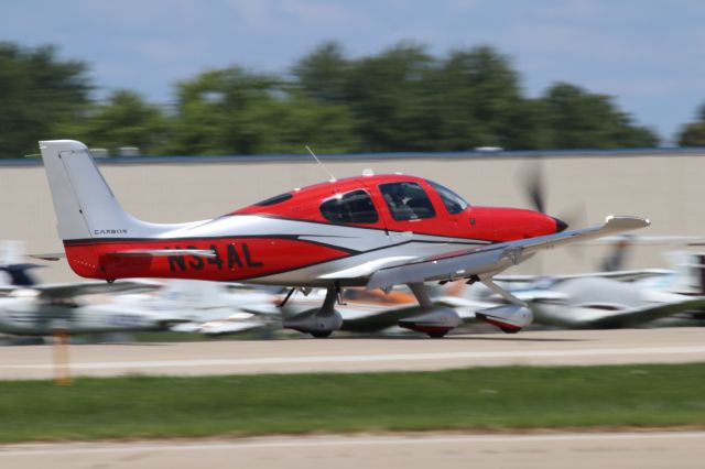 Cirrus SR-22 (N34AL) - At EAA Airventure 2017