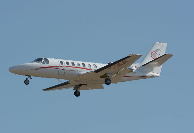 Cessna Citation V (HRT373) - Visiting CYHU, 07-04-2021