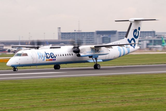 de Havilland Dash 8-400 (G-ECOR) - BEE1271 on an early departure to Amsterdam