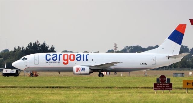 BOEING 737-400 (LZ-CGV) - cargoair b737-405sf lz-cgv at shannon 1/6/20.