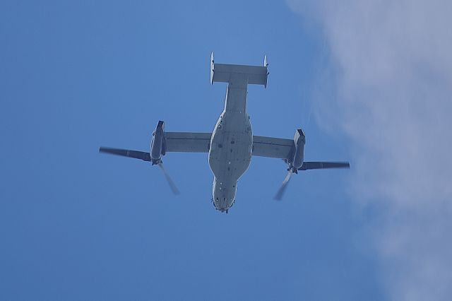 Bell V-22 Osprey — - On the approach to Yokota, it passed over Chofu.