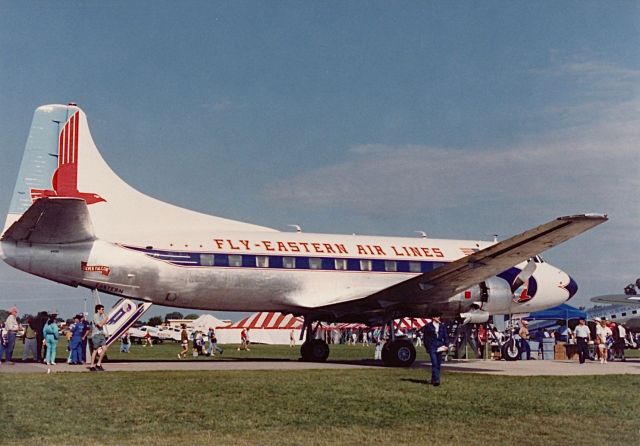 MARTIN 404 (N450A) - M-404 in Eastern Airlines markings at the EAA Fly In