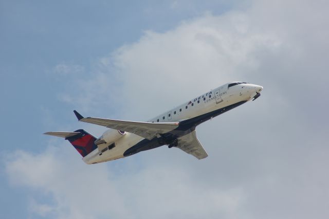 Canadair Regional Jet CRJ-200 — - Parking Garage Shot.