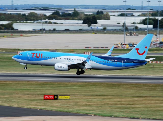 Boeing 737-800 (G-TAWI) - Taken from Freeport Carpark