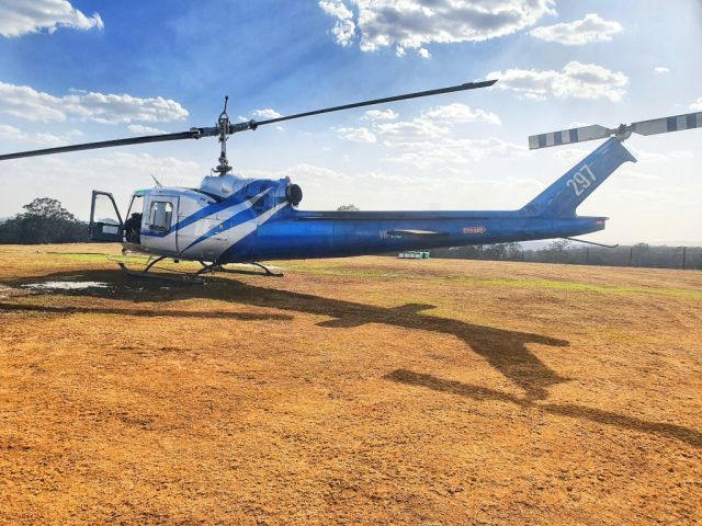 Bell UH-1V Iroquois (VH-VRC) - Fighting bushfires 2019-2020 season Australia