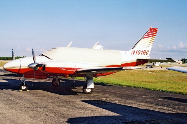 Piper Navajo (N101RC) - Seen here in Oct-02.
