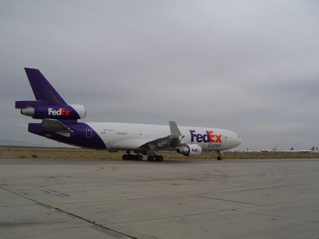 Boeing MD-11 (N525FE) - Counter-Man Portable Air Defense Systems (C-MANPADS) Northrop Grumman POD, FEDEX AIRCRAFT. TEST BED.