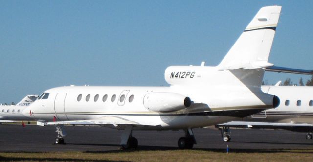 Dassault Falcon 50 (N412PG) - 1/10/09 - APF