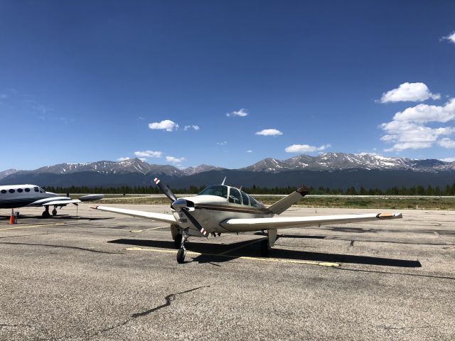 Beechcraft 35 Bonanza (N2008W) - Summer day in Leadville