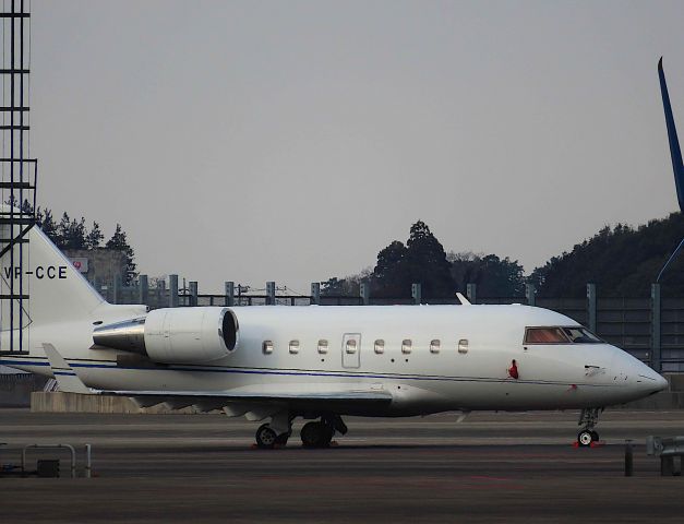 Canadair Challenger (VP-CCE) - I took this picture on  Feb 14, 2019.