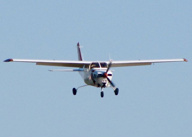 Cessna P210 Pressurized Centurion (N410AB) - At Downtown Shreveport.