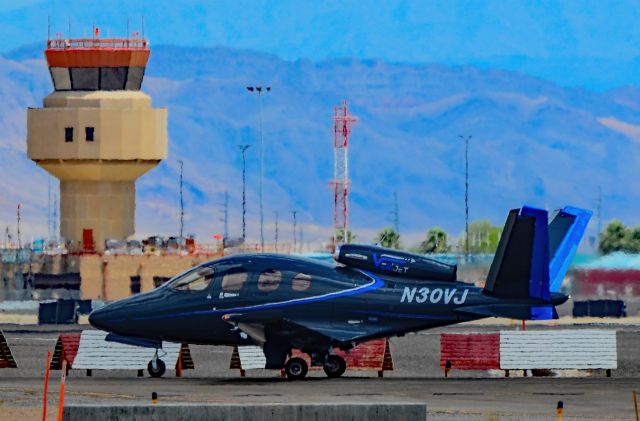 Cirrus Vision SF50 (N30VJ) - N30VJ Cirrus Vision SF50 G2 s/n 343 - North Las Vegas Airport (IATA: VGT, ICAO: KVGT,)br /Photo: TDelCorobr /August 5, 2022