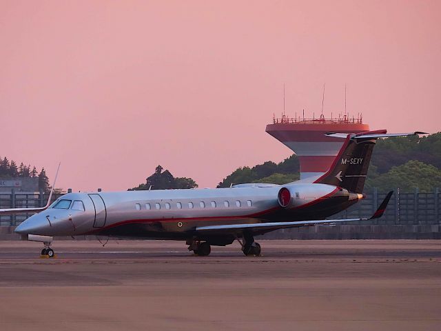 Embraer ERJ-135 (M-SEXY) - I took this picture on May 10, 2019.