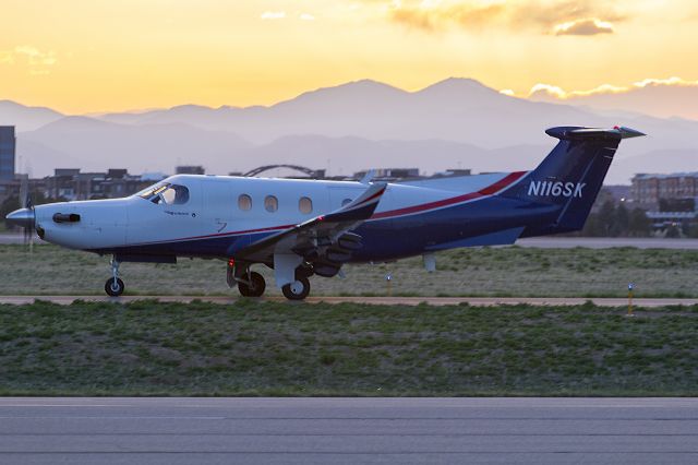 Pilatus PC-12 (N116SK)