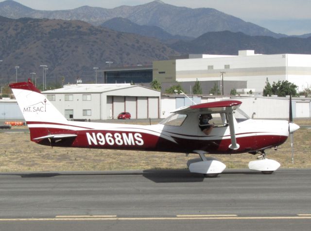 Cessna 152 (N968MS) - Taxiing to ramp