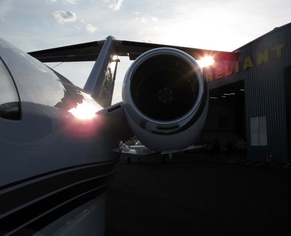 Cessna Citation CJ2+ (N379R) - At RELIANT AIR, where you find the lowest fuel prices at Danbury (KDXR) airport!