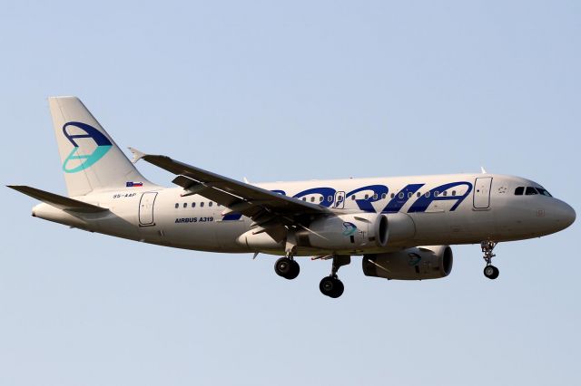 Airbus A319 (S5-AAP) - EDDF