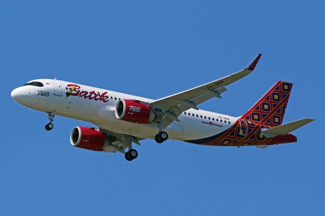 Airbus A320neo (PK-BDF)