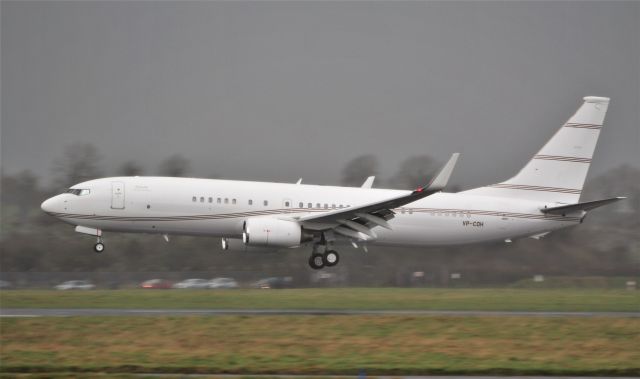 Boeing 737-800 (VP-COH) - privatair saudi arabia b737-8dr bbj2 vp-coh landing at shannon 2/2/20.