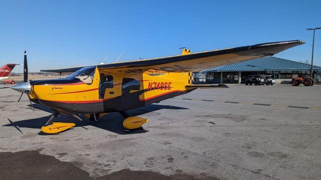 FOUND FBA-2 Bush Hawk (N749SE) - parked at ramp