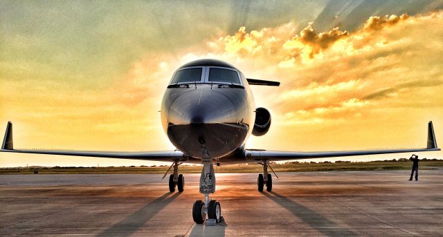 Gulfstream Aerospace Gulfstream 3 (N510FR) - Amazing Sunrise