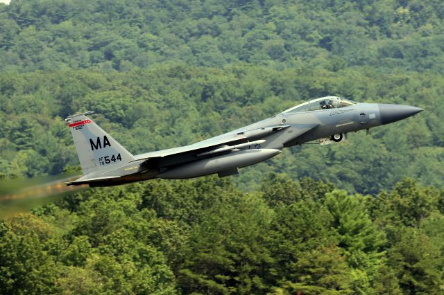 McDonnell Douglas F-15 Eagle (78-0544) - 'JUICE 2' from the 'Barnestormers' of the 104th FW of the Massachusetts Air National Guard