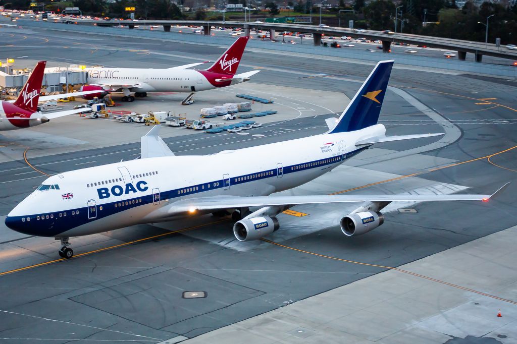 Boeing 747-400 (G-BYGC)