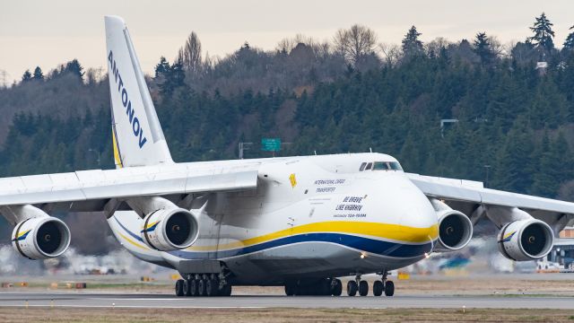 Antonov An-124 Ruslan (UR-82027) - Mighty 124 returns to Boeing Field