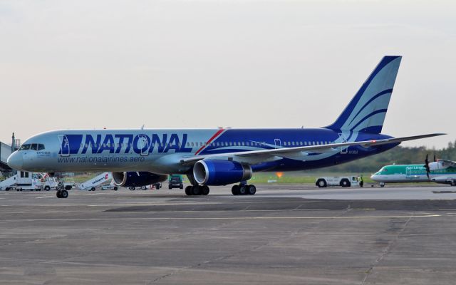 Boeing 757-200 (N176CA) - national b757-2 n176ca arriving in shannon this evening 27/9/15.