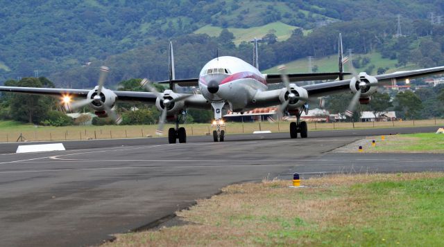 Lockheed EC-121 Constellation (VH-EAG) - wings over Illawarra 2016 Australia.